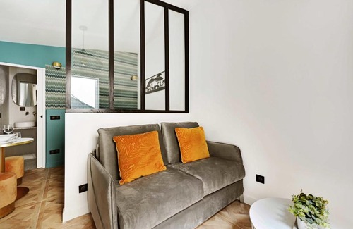Quartier de Javel Apartment | Cosy Studio 1BR2P - Tour Eiffel Champs de Mars 19B