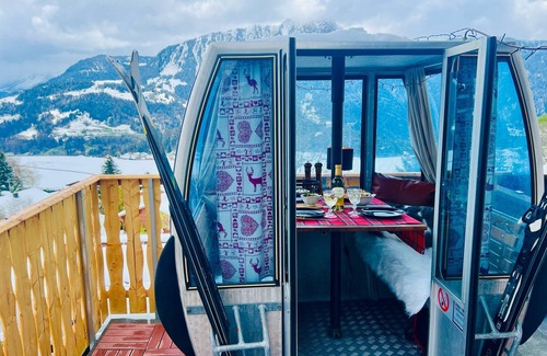 Leysin Apartment | Cosy studio with sauna, a stone's throw from the slopes
