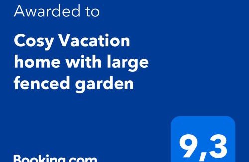 Bruinisse House | Cosy Vacation home with large fenced garden