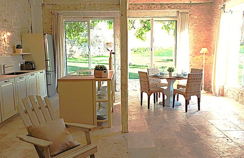 Bourrou Cottage | Cottage Brantôme Swimming pool Tennis Château Monciaux 4 Pers)
