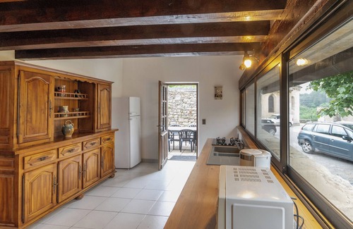 Chambonas House | Cottage 'Les Sources Gîte La Grange' with Shared Pool, Private Terrace