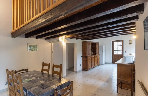 Chambonas House | Cottage 'Les Sources Gîte La Grange' with Shared Pool, Private Terrace