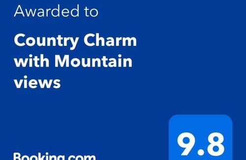Wharepapa South Apartment | Country Charm with Mountain views