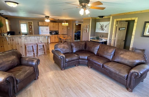 Merrillan Cabin | Country Creek Retreat: cozy 2-bedroom cabin with AC, WiFi, & forested privacy