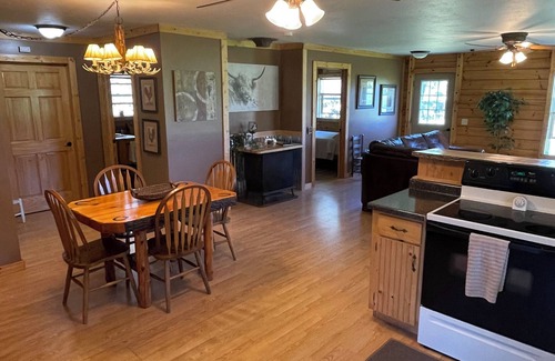 Merrillan Cabin | Country Creek Retreat: cozy 2-bedroom cabin with AC, WiFi, & forested privacy