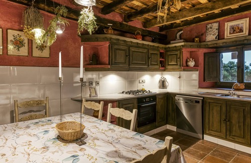 Les Planes d'Hostoles House | Country House 'Can Rubio, Les Encies' with Mountain View, Private Terrace and Wi-Fi