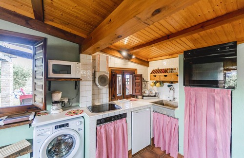 Castrejon de la Pena House | Country House 'El Gallinero' with Mountain View and Private Garden