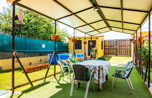 Zarapicos House | Country House 'La Casa Del Carpintero' with Private Pool, Private Terrace and Private Garden