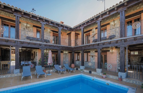 Riofrio House | Country House 'Las Eras De Riofrio' with Mountain View, Private Pool and Wi-Fi