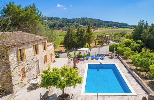 Son Macia Villa | Country House 'Manenta' with Mountain View, Private Pool and Wi-Fi