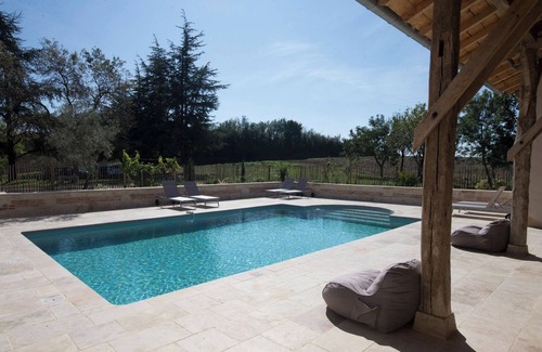 Faudoas Villa | Country House 'Villa Virginie Gite 1' with Private Pool, Wi-Fi and Air Conditioning