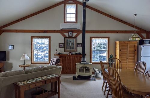 Town of Yates Cabin | Countryside Cabin on 40 Private Acres Along Johnson Creek