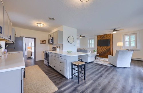 Uniontown House | Countryside Manor |Porch, Firepit & Playset