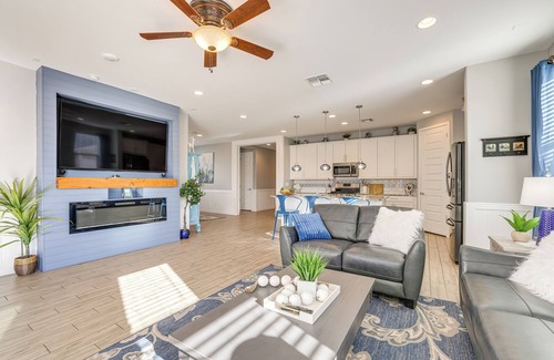 Casa Grande House | Covered Patio: Family-Friendly Home in Casa Grande