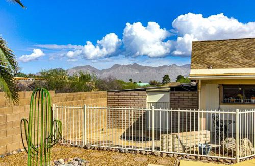 Tucson House | Coyote Casa with Mtn Views in Tuscon Desert Oasis