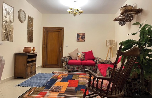 Dream Land Apartment | Cozy 1-bedroom apartment with WiFi, AC in lovely 6th of October City