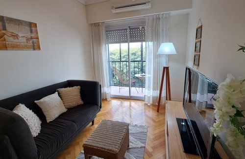 Caballito Apartment | Cozy 1-bedroom with balcony and 1 block away from Metro!