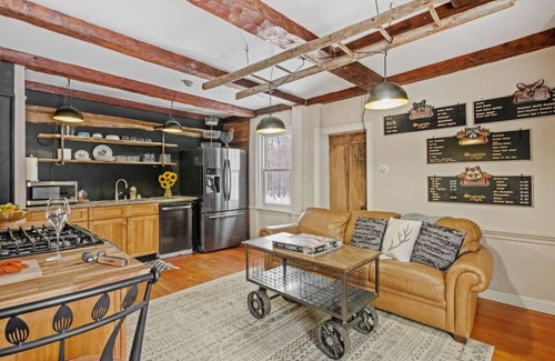Gilmanton Other | COZY 1BDR on Working Farm~Mini Cows + Soaking Tub