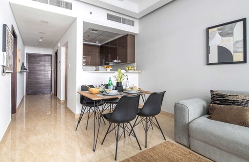 Al Barsha Apartment | Cozy 1BR w/Pool Views in Al Barsha South