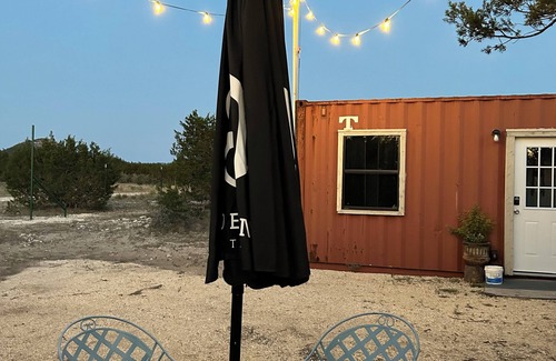 Camp Wood Cabin | COZY 2 BEDROOM CABIN 1/2 MILE FROM NUECES RIVER.