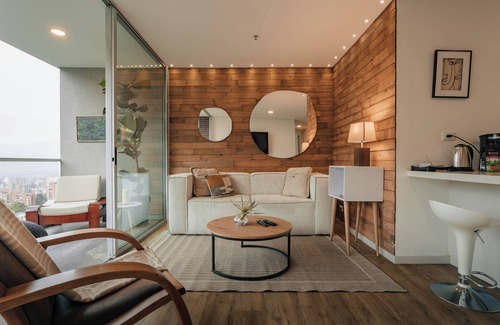 El Tesoro Apartment | - ¡ Cozy 2BDR Apartment with Panoramic View of El Poblado ! -