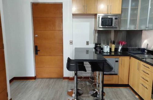 El Golf Apartment | Cozy 2BR Retreat in Prime Las Condes Location