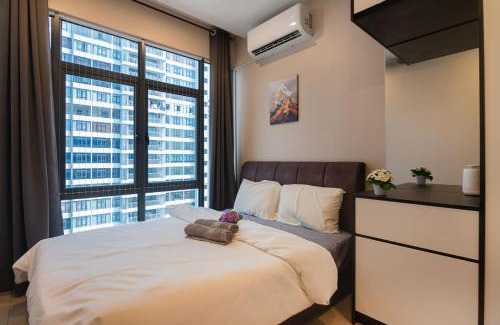 Sentul Pasar Apartment | Cozy 3BR Family Stay Duke High Way Free Parking