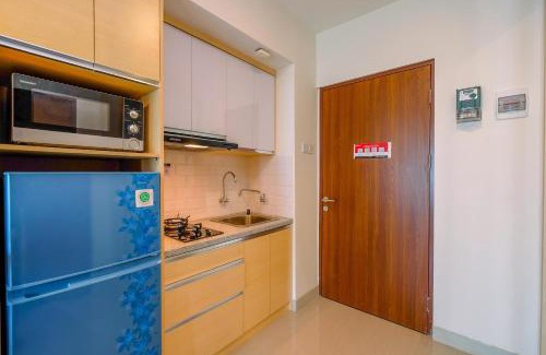 Pekayon Jaya Apartment | Cozy and Great Choice Studio at Grand Kamala Lagoon Apartment By Travelio