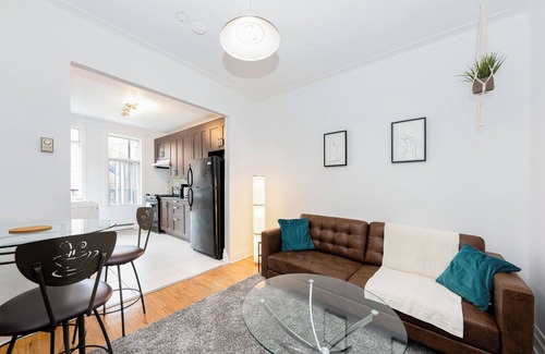 De Lorimier Apartment | Cozy and Stylish apartment in the Middle of Montreal