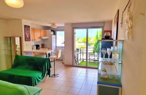 Saint-Esteve Apartment | Cozy apartment with beautiful view in St Estève