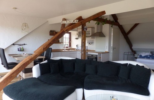 Borler Apartment | Cozy apartment with a fantastic view over the valley and horse meadows
