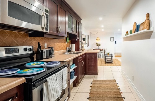 Davenport Apartment | Cozy Basement Apt with Private Patio!
