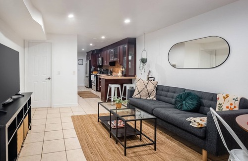 Davenport Apartment | Cozy Basement Apt with Private Patio!