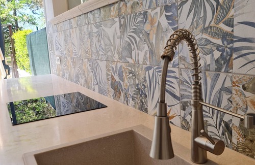 Nocera Scalo House | Cozy beach house 150 mt from the beach kitchen and shower also outside