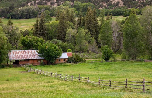 New Castle Cabin | Cozy Bunkhouse and Creekside Sauna Cabin next to the National Forest.