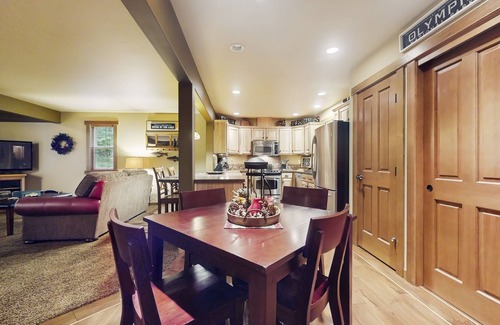 Hoodsport Cabin | Cozy cabin getaway with firepit, patio, gas grill, and private park access