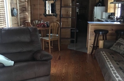 Bear Cliff Cabin | Cozy Cabin on Lake James with Private Beach and Boat Dock