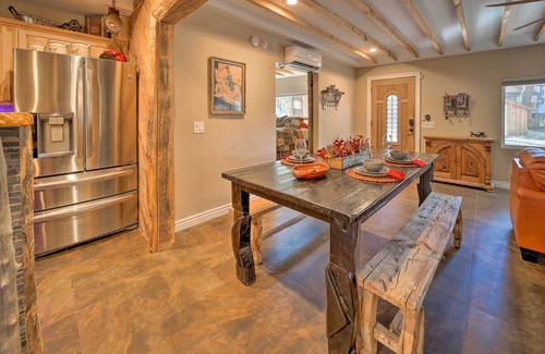 Christopher Creek Cottage | Cozy Cabin Retreat w/Patio & Fenced Yard