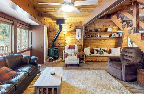 Serene Lakes Cabin | Cozy cabin with fireplace - near skiing, hiking, swimming, & lakes