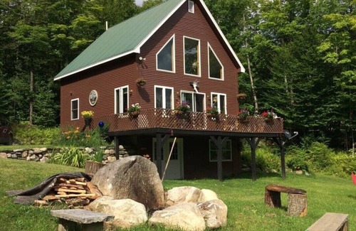 East Burke Ski Chalet | Cozy Chalet adjacent to Kingdom Trailsnbike, hike, ski, or just relax