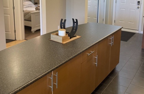 Downtown Edmonton Condo | Cozy Condo Steps To ICE District & Rogers Place