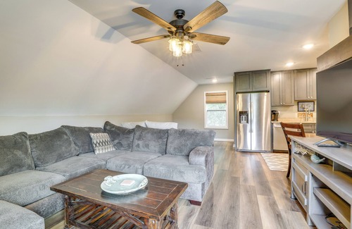 Covington Apartment | Cozy Covington Studio Rental Near Historic Square!