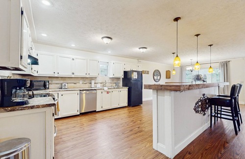 Caryville House | Cozy Dog-Friendly Lake Duplex with Foosball, Dartboard & Luxe Kitchen