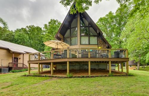 Dover House | Cozy Dover Home with Boat Dock, Fire Pit and Deck!