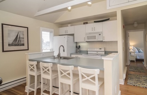 Watch Hill Condo | Cozy Downtown Condo with Gorgeous Water and Sunset Views