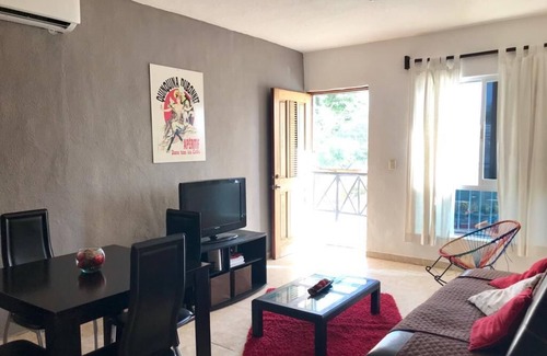Ejidal Apartment | Cozy downtown appartment for up to 5 - 10 min walking to the beach