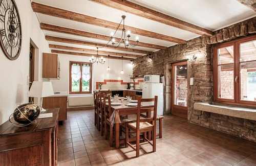 Bois-de-Champ House | Cozy Forest House: Spacious Kitchen, Scenic Veranda, Near Lakes and Hiking Trails