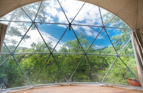 Sinks Grove Cabin | Cozy Glamping Dome on the Greenbrier River
