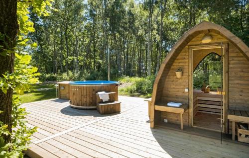 Helberskov Strand House | Cozy Home In Hadsund With Sauna