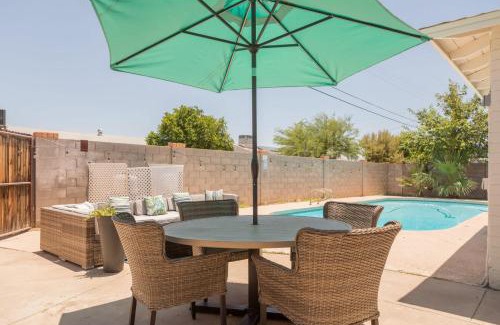 Mesa House | Cozy home near downtown Mesa Pool BBQ